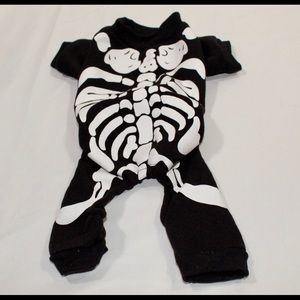 Small puppy/dog Skeleton Jumpsuit Hoodie